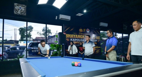 Kapolda Jambi Cup Billiard Tournament 2026 Resmi Dibuka, Perkuat Sinergitas TNI-Polri dan Sportivitas